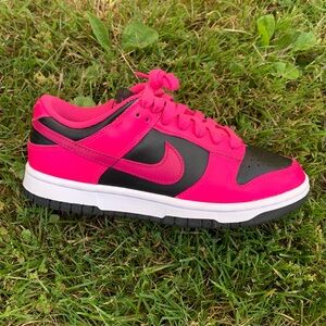 Nike Air Dunk Low Womens Fierce Pink Athletic Streetwear Trainers Shoes